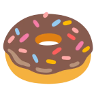 Эмодзи пончика на Google