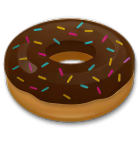 Эмодзи пончика на LG