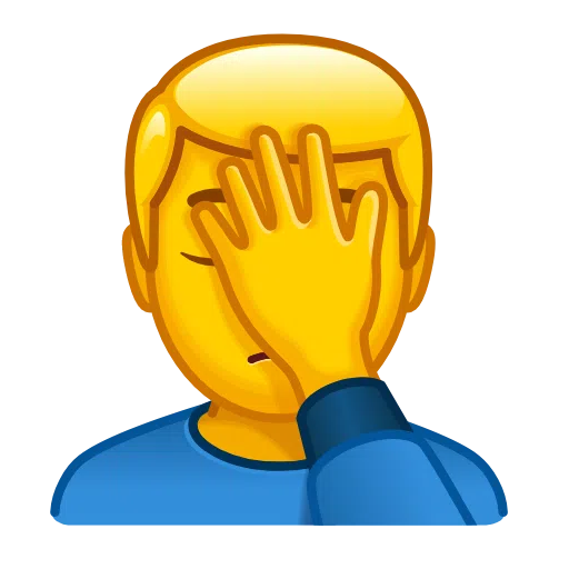 Эмодзи Фейспалм