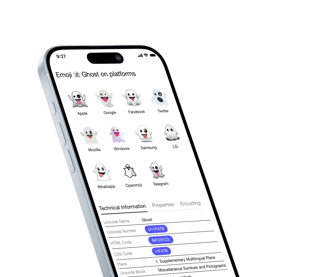 Отображение эмодзи с разных платформ на SYMBL.cc